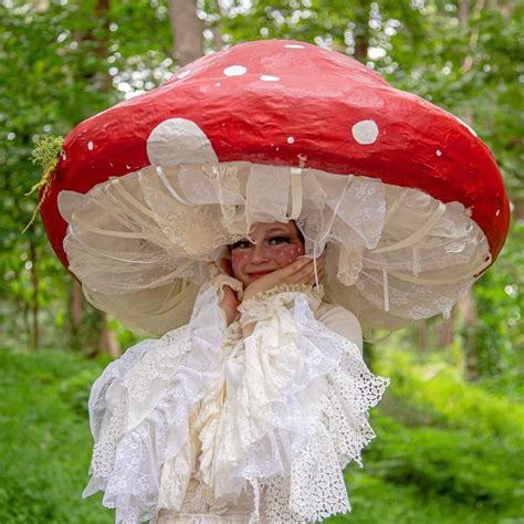 psychedelic mushroom costume